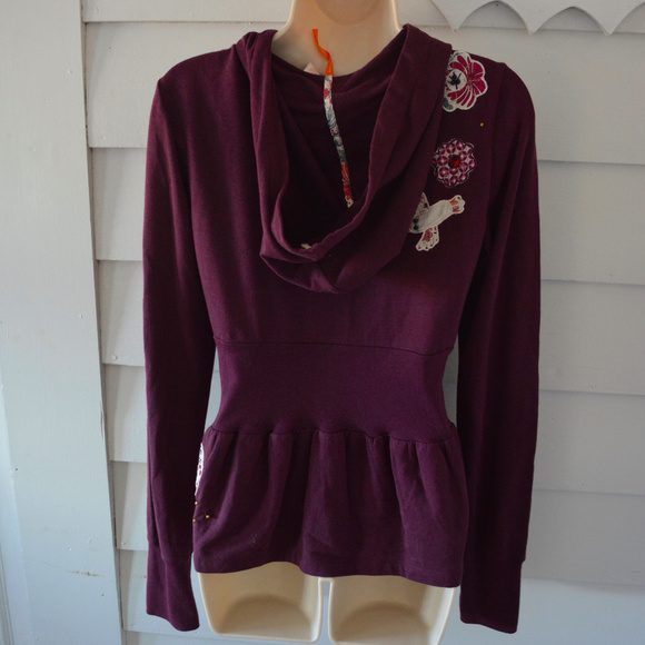 COPY - Anthro Saturday Sunday Magic Birdseed Sweatshirt M - Picture 3 of 7